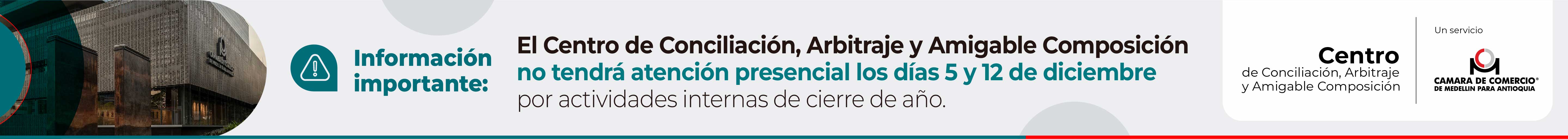 Solución de Conflictos - Cámara de Comercio de Medellín