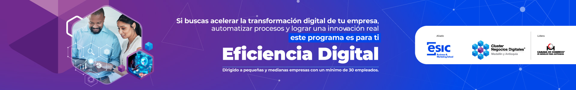 Eficiencia digital y adopción tecnológica