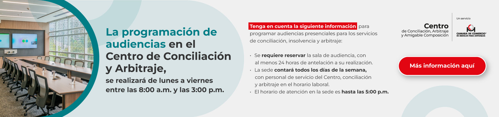 Audiencias Conciliación Sede Centro 